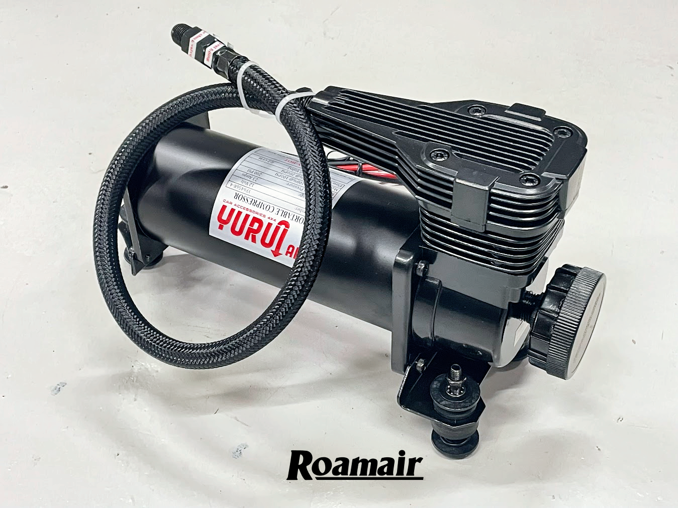 エアサス用コンプレッサー 485Cタイプ(ブラック) – ROAMAIR_JAPAN エアサス用コンプレッサー 485Cタイプ(ブラック) – ROAMAIR_JAPAN