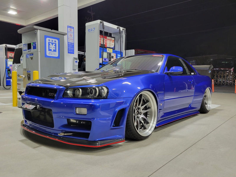 BNR34 326power エアサス化