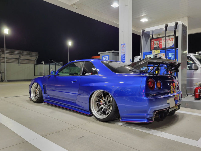 BNR34 326power エアサス化